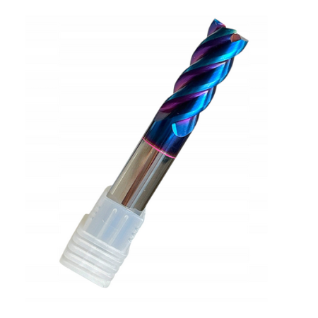 FREZ PALCOWY VHM fi 6 mm WĘGLIKOWY 60 HRC 4F L100